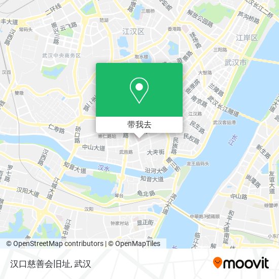 汉口慈善会旧址地图