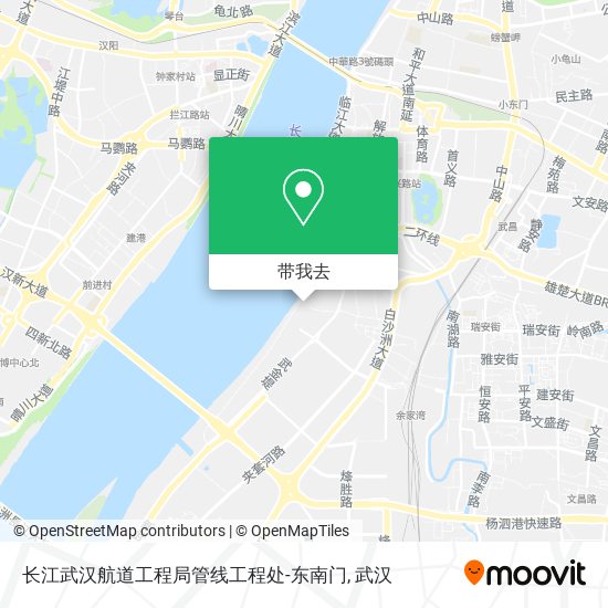 长江武汉航道工程局管线工程处-东南门地图