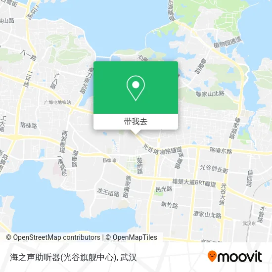 海之声助听器(光谷旗舰中心)地图