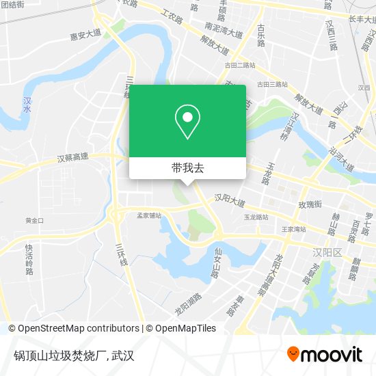 锅顶山垃圾焚烧厂地图