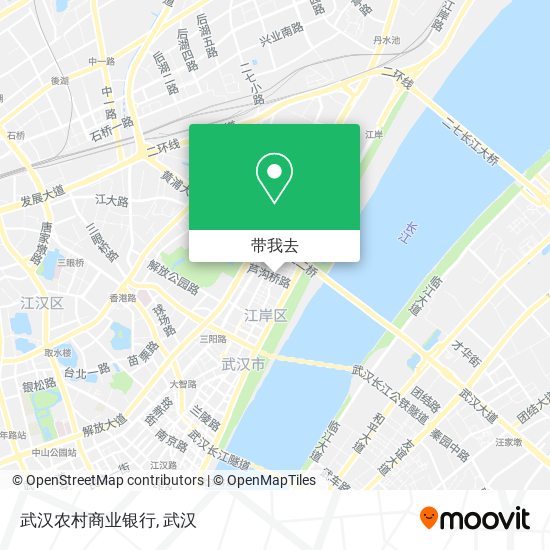 武汉农村商业银行地图