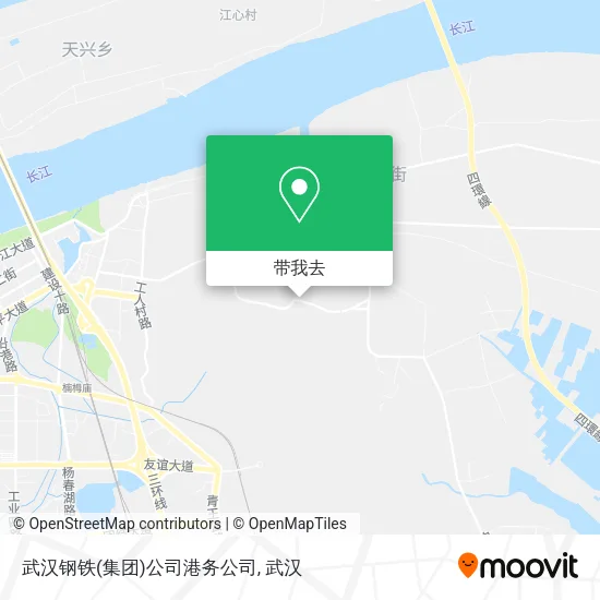 武汉钢铁(集团)公司港务公司地图