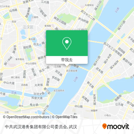 中共武汉港务集团有限公司委员会地图