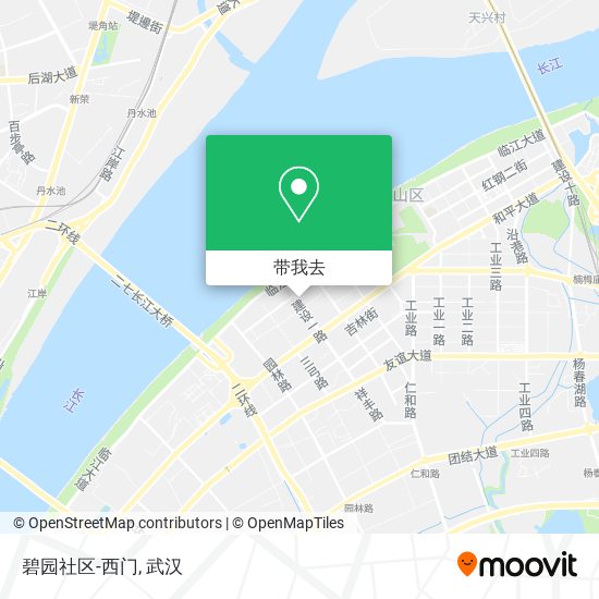 碧园社区-西门地图