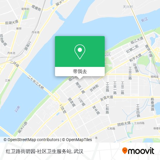 红卫路街碧园-社区卫生服务站地图