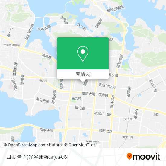 四美包子(光谷康桥店)地图