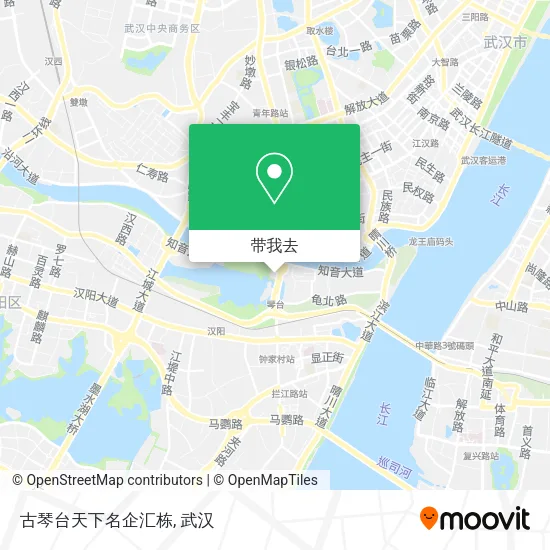 古琴台天下名企汇栋地图