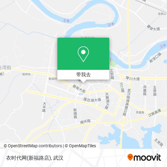 衣时代网(新福路店)地图
