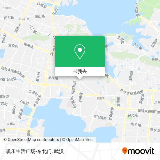 凯乐生活广场-东北门地图