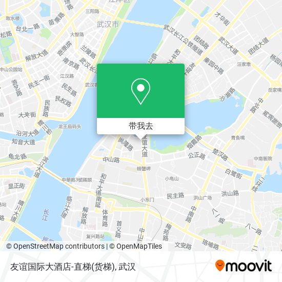友谊国际大酒店-直梯(货梯)地图