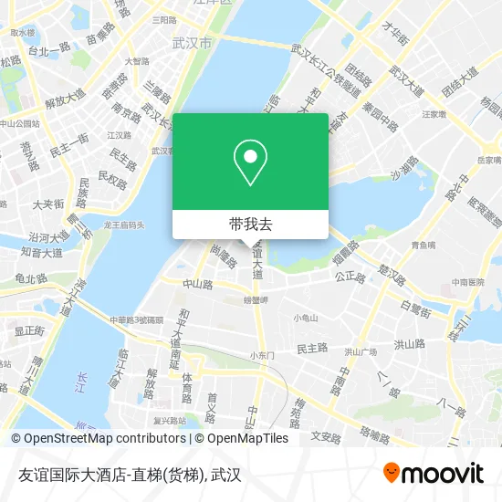 友谊国际大酒店-直梯(货梯)地图