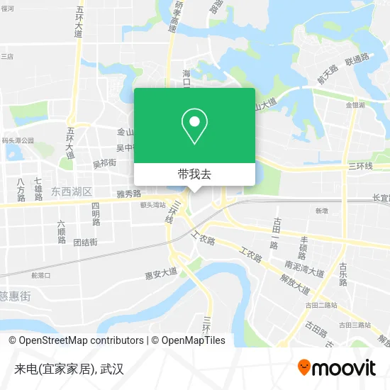 来电(宜家家居)地图