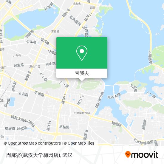 周麻婆(武汉大学梅园店)地图
