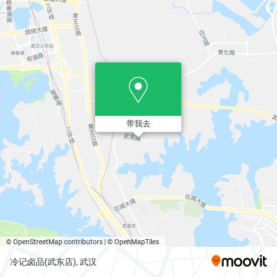 冷记卤品(武东店)地图
