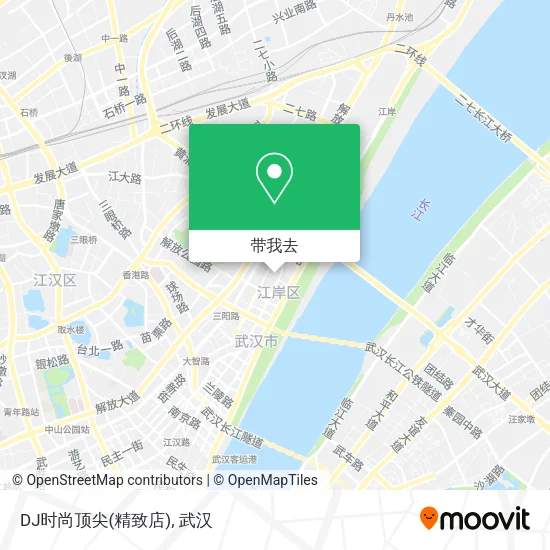 DJ时尚顶尖(精致店)地图