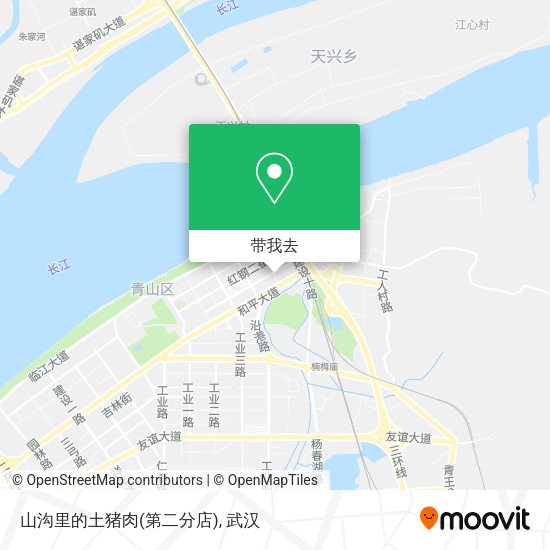 山沟里的土猪肉(第二分店)地图