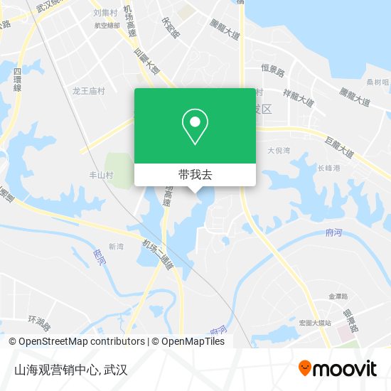 山海观营销中心地图