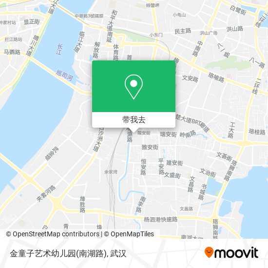 金童子艺术幼儿园(南湖路)地图