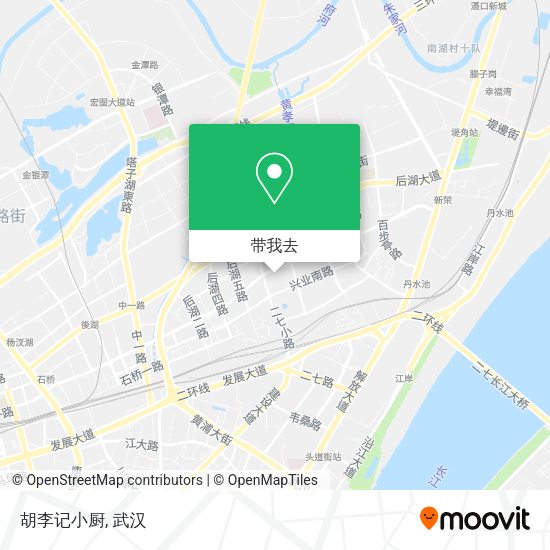 胡李记小厨地图