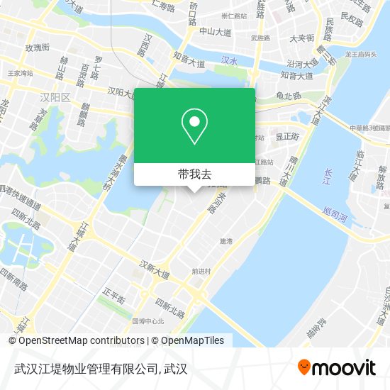 武汉江堤物业管理有限公司地图