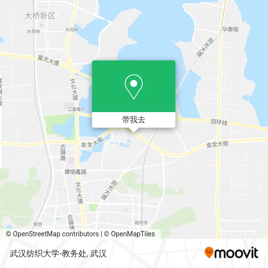 武汉纺织大学-教务处地图