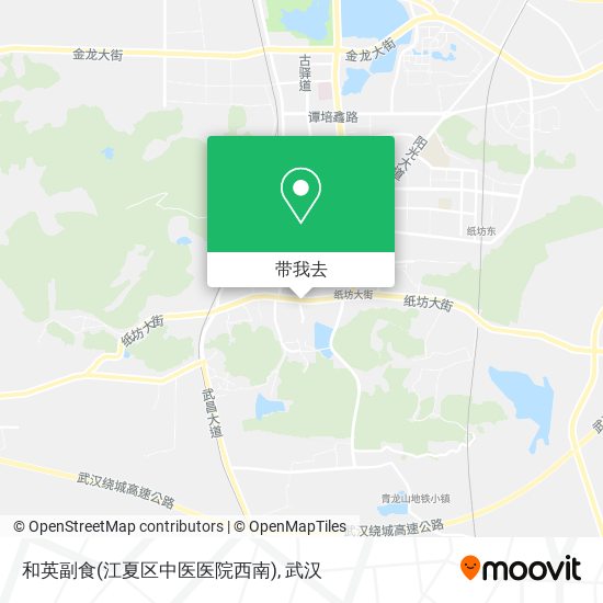 和英副食(江夏区中医医院西南)地图