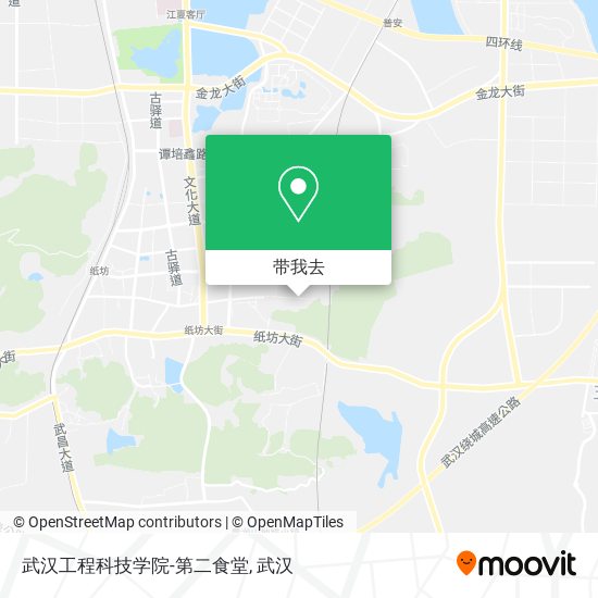 武汉工程科技学院-第二食堂地图