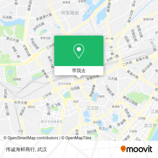 伟诚海鲜商行地图