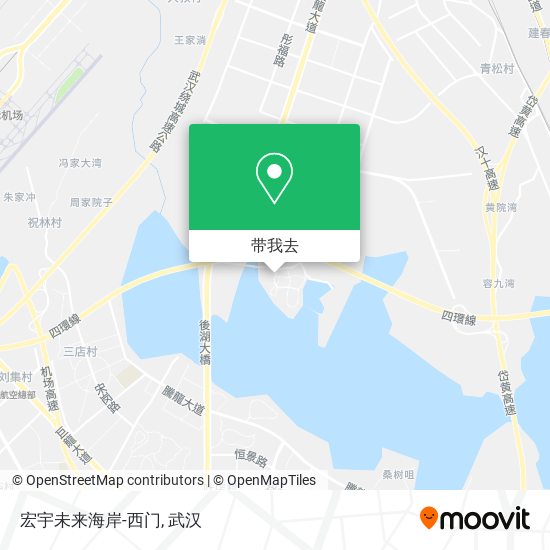 宏宇未来海岸-西门地图