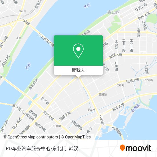 RD车业汽车服务中心-东北门地图
