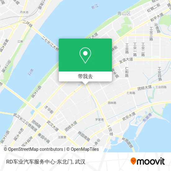 RD车业汽车服务中心-东北门地图