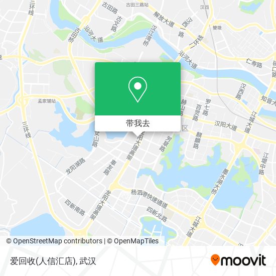 爱回收(人信汇店)地图