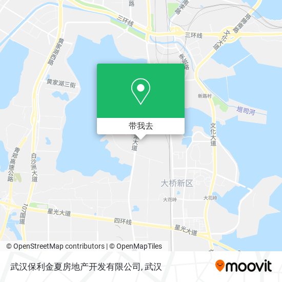 武汉保利金夏房地产开发有限公司地图