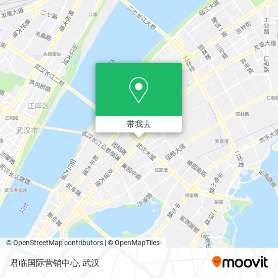 君临国际营销中心地图