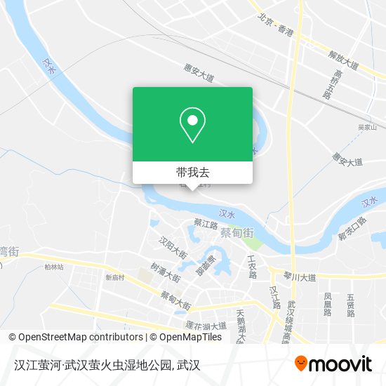 汉江萤河·武汉萤火虫湿地公园地图