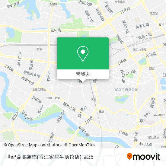 世纪鼎鹏装饰(香江家居生活馆店)地图