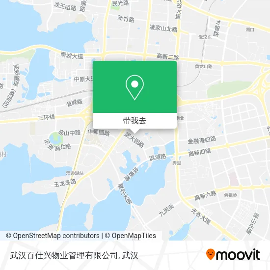 武汉百仕兴物业管理有限公司地图