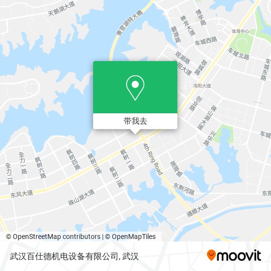 武汉百仕德机电设备有限公司地图