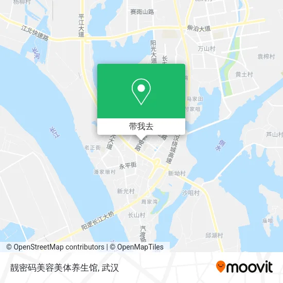 靓密码美容美体养生馆地图