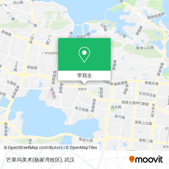 芒果坞美术(杨家湾校区)地图