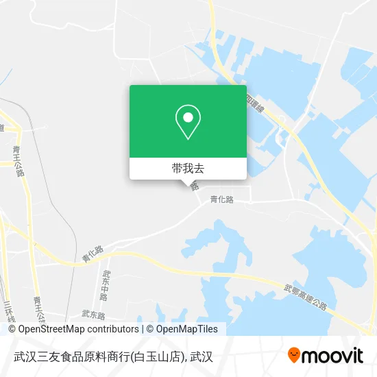 武汉三友食品原料商行(白玉山店)地图