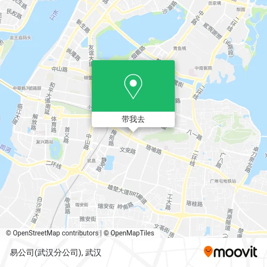 易公司(武汉分公司)地图