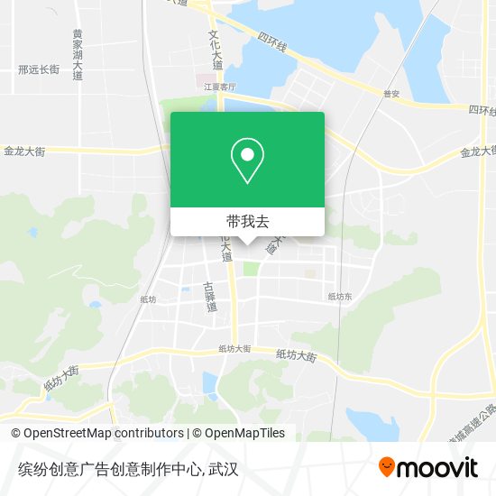 缤纷创意广告创意制作中心地图