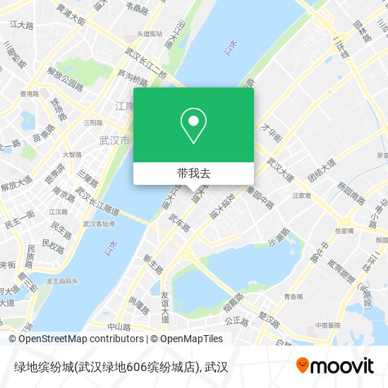 绿地缤纷城(武汉绿地606缤纷城店)地图