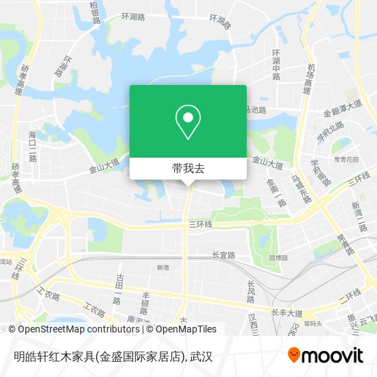 明皓轩红木家具(金盛国际家居店)地图