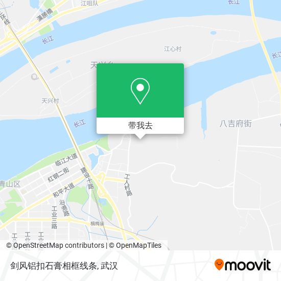 剑风铝扣石膏相框线条地图