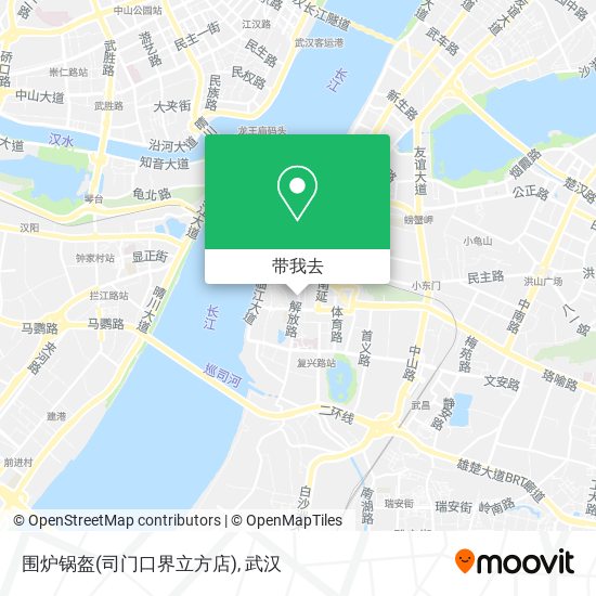 围炉锅盔(司门口界立方店)地图