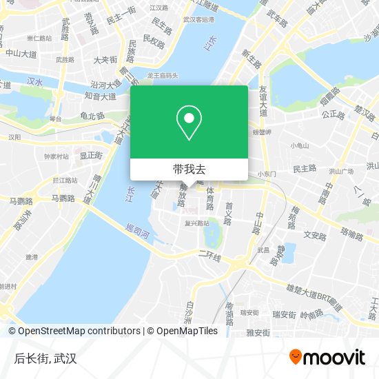 后长街地图