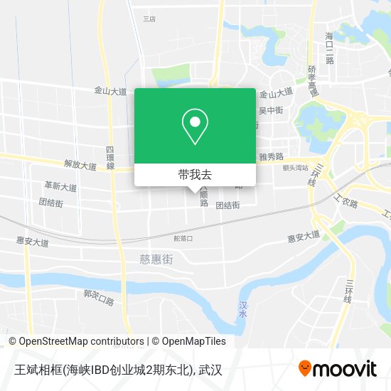 王斌相框(海峡IBD创业城2期东北)地图