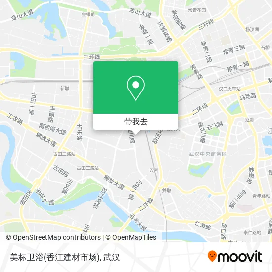 美标卫浴(香江建材市场)地图